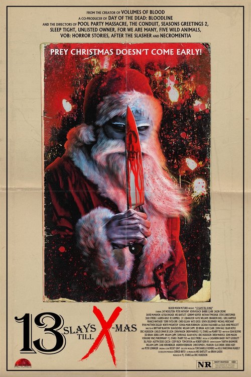 Promotional poster/image for 13 Slays Till X-Mas