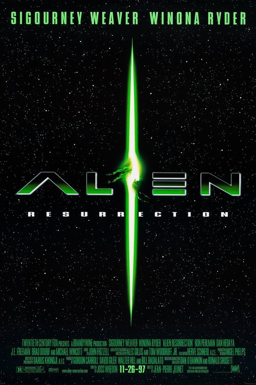 Promotional poster/image for Alien Resurrection