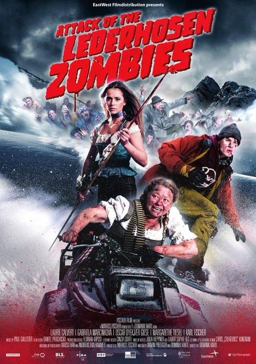 Promotional poster/image for Attack of the Lederhosen Zombies