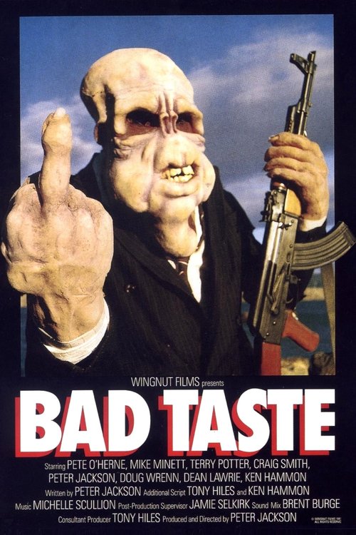 Promotional poster/image for Bad Taste