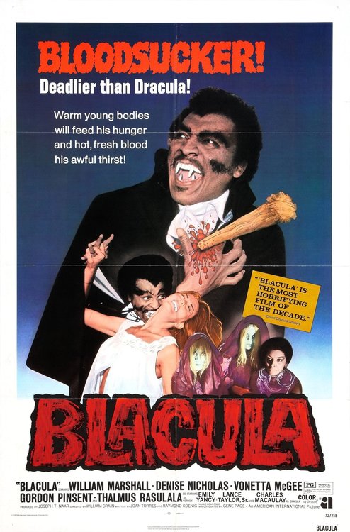 Promotional poster/image for Blacula