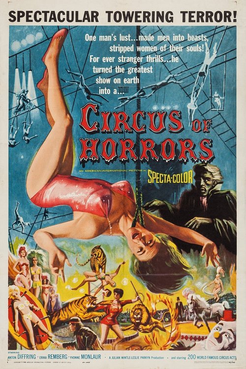 Promotional poster/image for Circus of Horrors