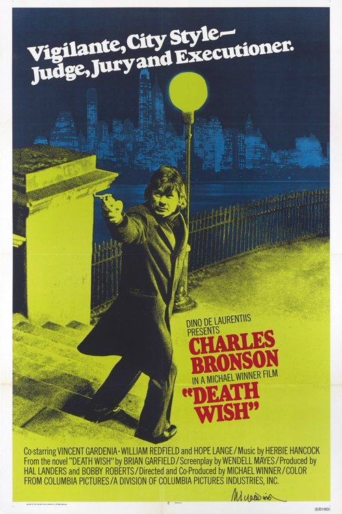 Promotional poster/image for Death Wish