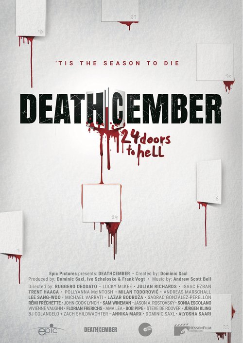 Promotional poster/image for Deathcember