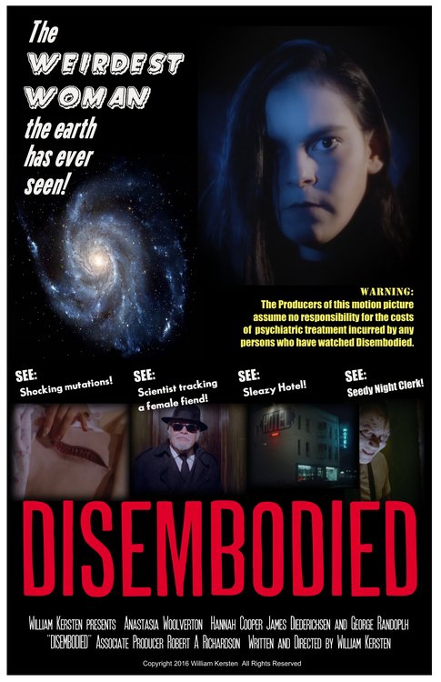 Promotional poster/image for Disembodied