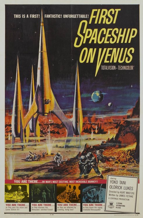 Promotional poster/image for First Spaceship on Venus
