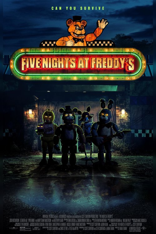 Promotional poster/image for Five Nights at Freddy's