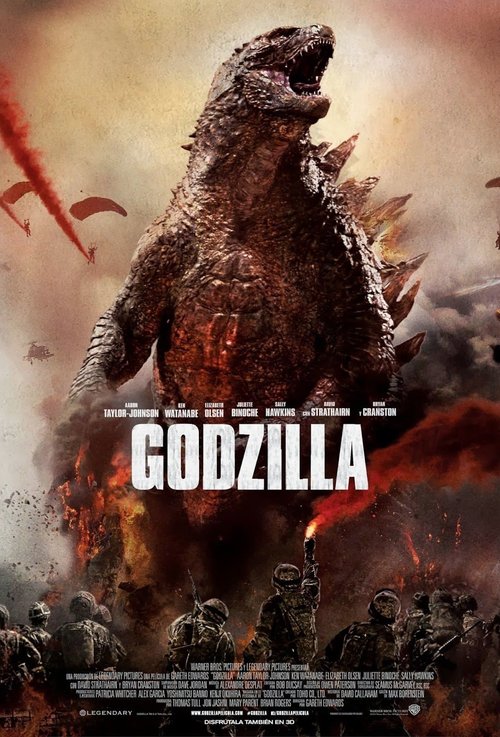 Promotional poster/image for Godzilla