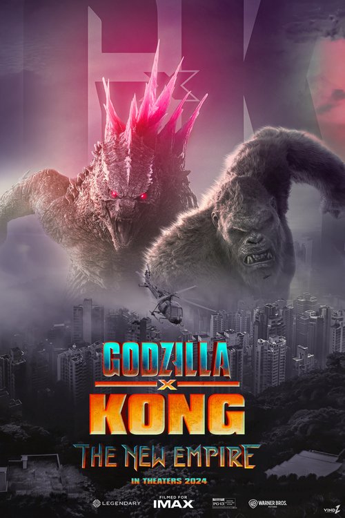 Promotional poster/image for Godzilla x Kong: The New Empire