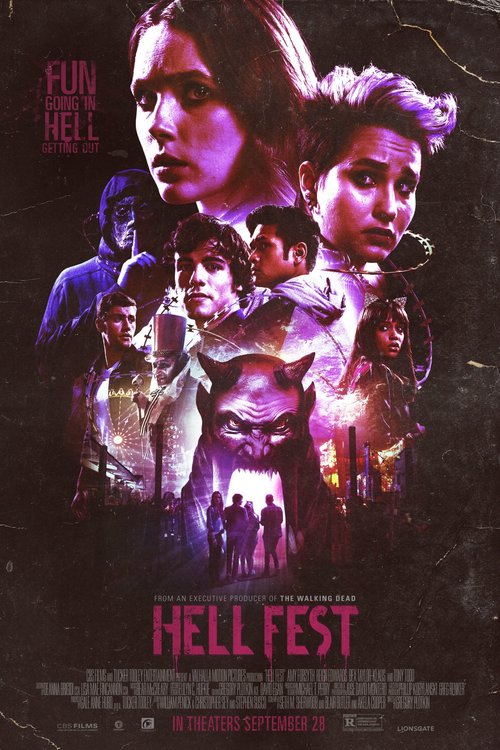Promotional poster/image for Hell Fest