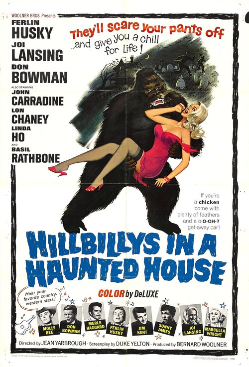 Promotional poster/image for Hillbillys in a Haunted House