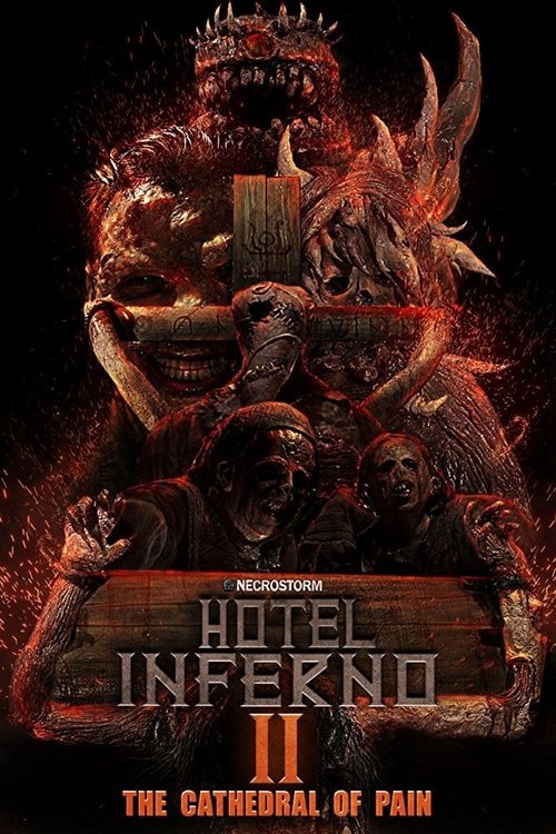Promotional poster/image for Hotel Inferno 2: The Cathedral of Pain