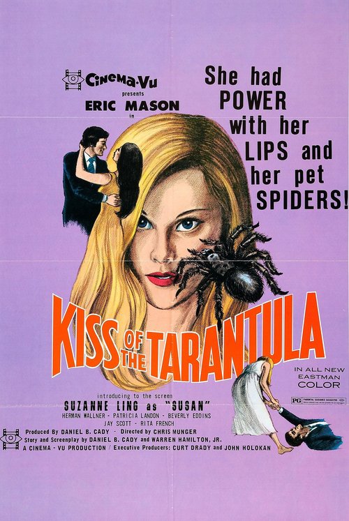 Promotional poster/image for Kiss of the Tarantula