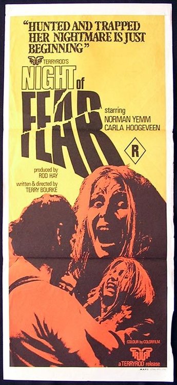 Promotional poster/image for Night of Fear