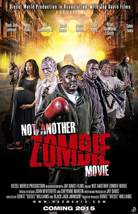 Promotional poster/image for Not Another Zombie Movie....About the Living Dead