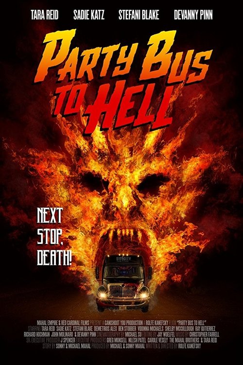 Promotional poster/image for Party Bus to Hell