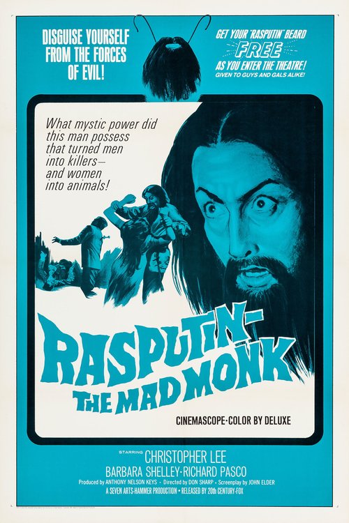 Promotional poster/image for Rasputin: The Mad Monk