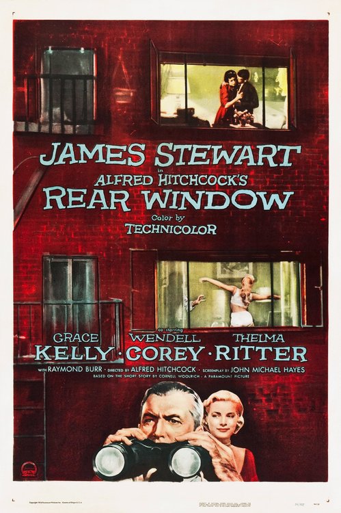Promotional poster/image for Rear Window