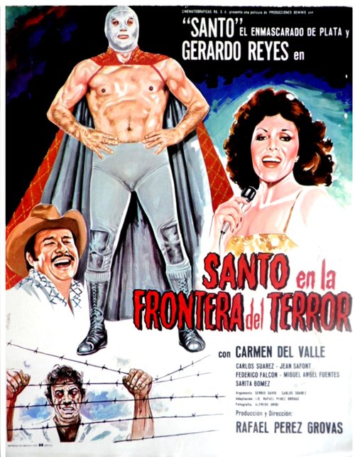 Promotional poster/image for Santo and the Border of Terror