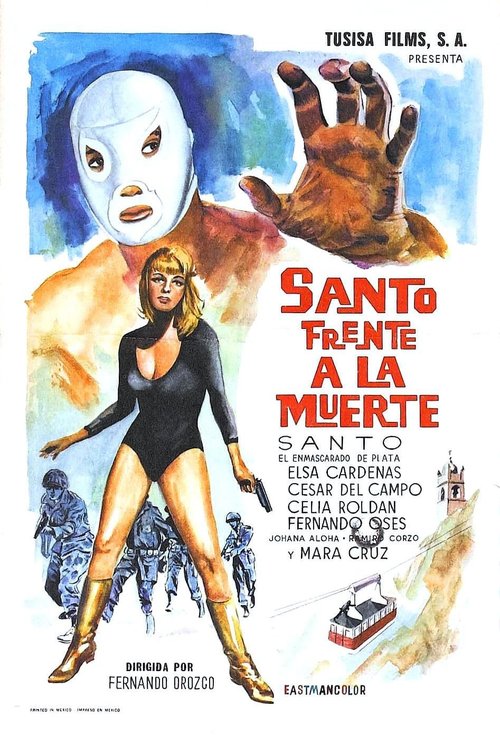 Promotional poster/image for Santo Faces Death