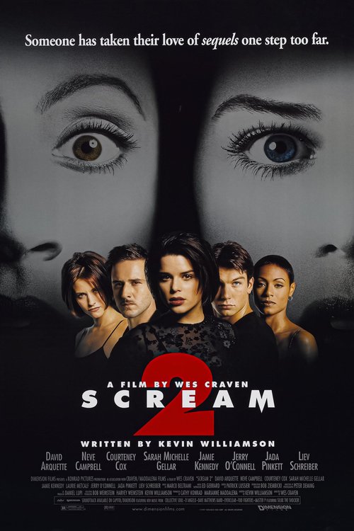 Promotional poster/image for Scream 2