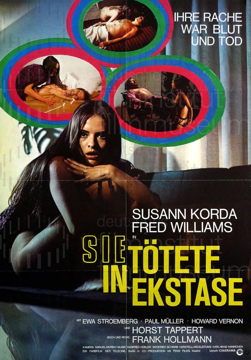 Promotional poster/image for She Killed in Ecstasy