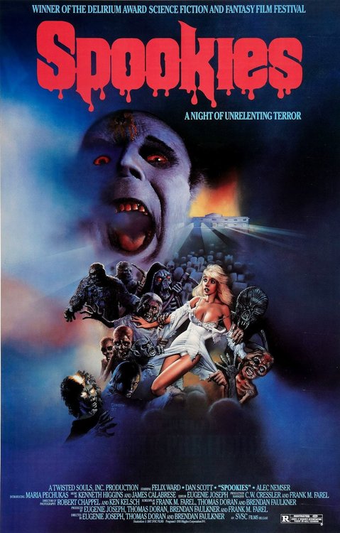 Promotional poster/image for Spookies