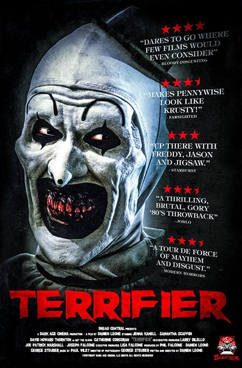 Promotional poster/image for Terrifier