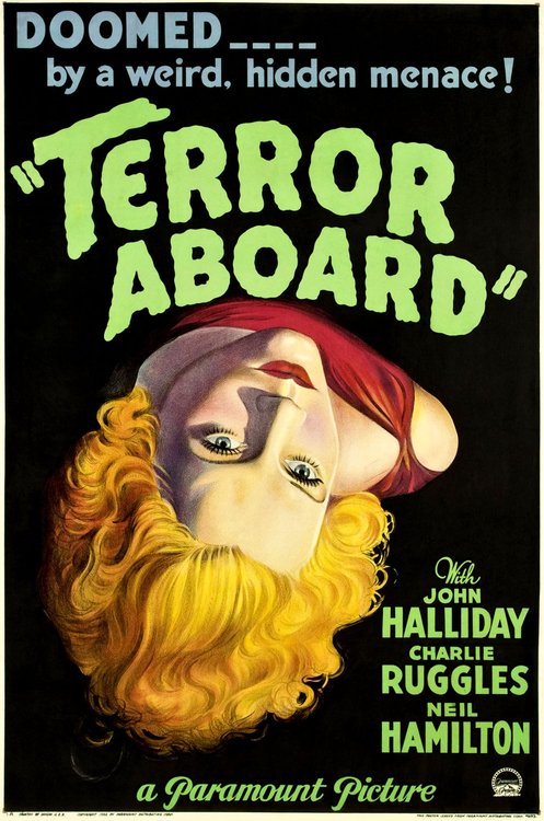 Promotional poster/image for Terror Aboard