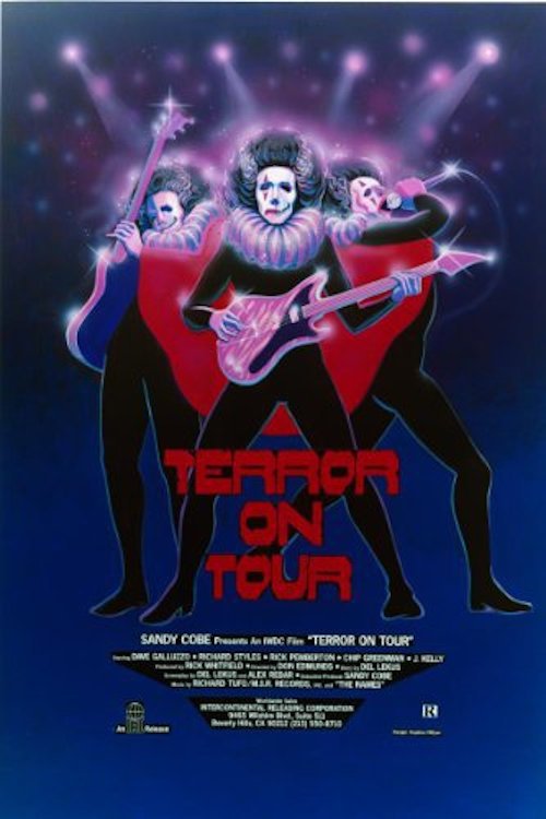 Promotional poster/image for Terror on Tour