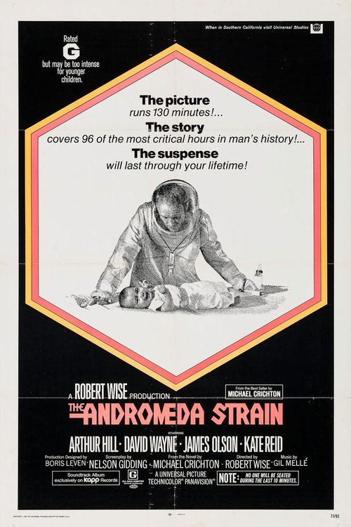 Promotional poster/image for The Andromeda Strain