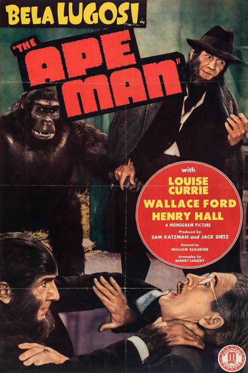 Promotional poster/image for The Ape Man