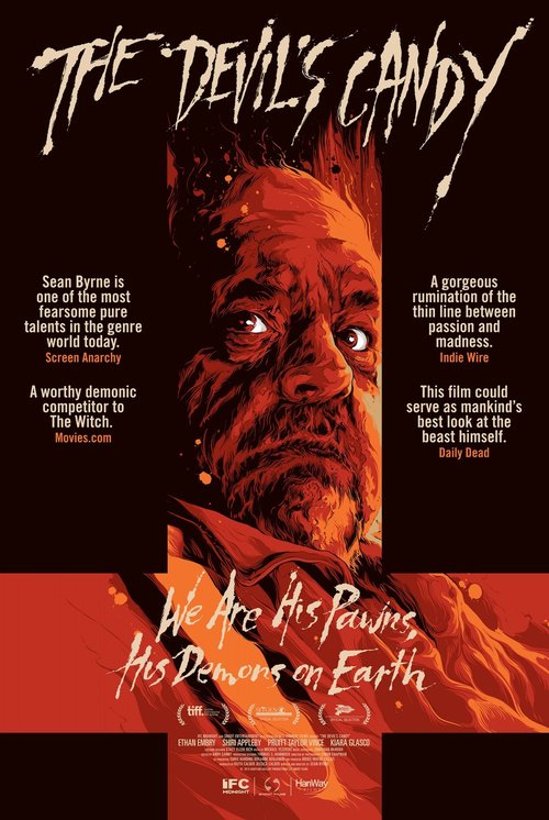 Promotional poster/image for The Devil's Candy