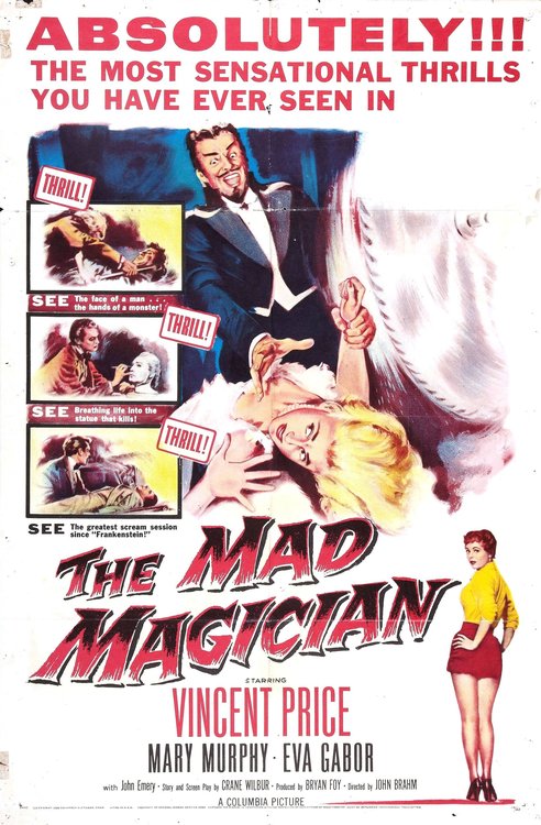 Promotional poster/image for The Mad Magician