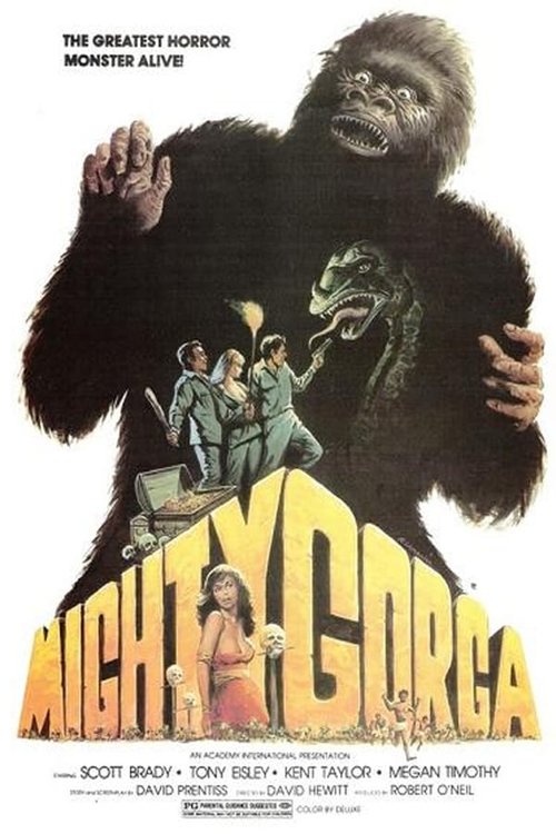 Promotional poster/image for The Mighty Gorga