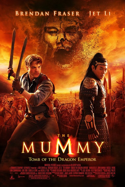 Promotional poster/image for The Mummy: Tomb of the Dragon Emperor