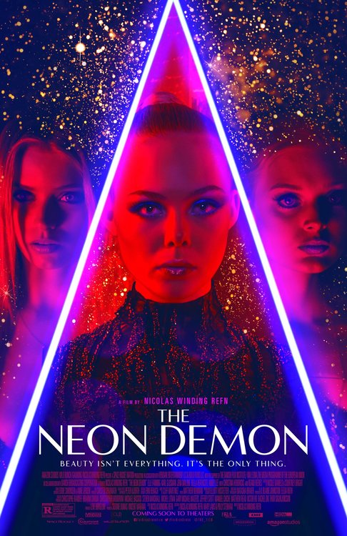 Promotional poster/image for The Neon Demon