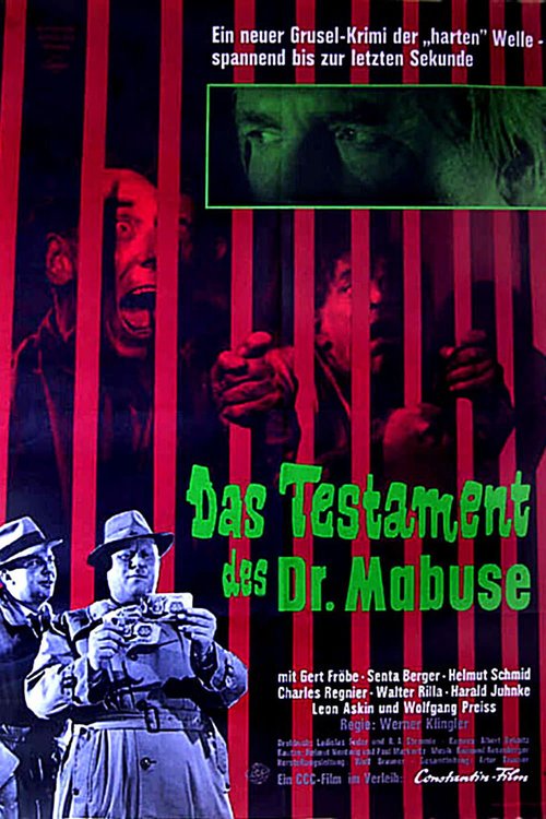 Promotional poster/image for The Testament of Dr. Mabuse