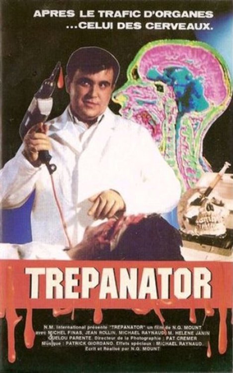 Promotional poster/image for Trepanator