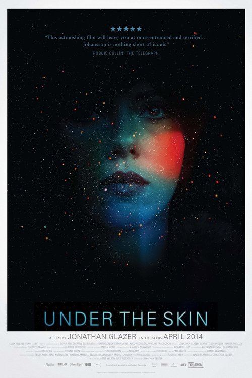Promotional poster/image for Under the Skin