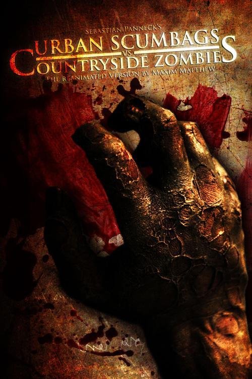 Promotional poster/image for Urban Scumbags vs. Countryside Zombies