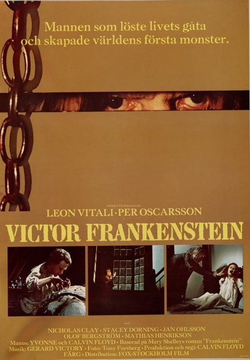 Promotional poster/image for Victor Frankenstein