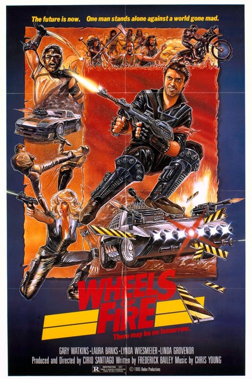 Promotional poster/image for Wheels of Fire